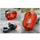 Bicycle Taillights Mountain Bike Rear Warning Light Multi-Speed Warning Tai
