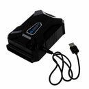 Effective universal Laptop cooler, USB Notebook Cooling fan raditator pad F