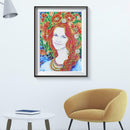 5D DIY Special Shaped Diamond Painting Beauty Cross Stitch Mosaic Kit Decor
