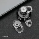 3 Pair L M S Size Wireless In-ear Earphone Silicone Earbuds Earpads Elastic Ear