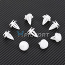 30X White Door Panel Clips Retainer Fasteners Bumpers fit for BMW 51411973500 Hf