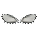2Pcs Headlight Lens Replacement Black Trim Gaskets For 2005-2013 C6 Corvett