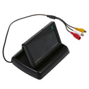4.3" Folding Foldable LCD Monitor Rear View Backup Camera For Car