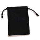 2X Jewelry Bag Black Velvet Necklace Ring Earrings Storage Bag Display Bages CME