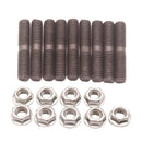 Stud Bolt Kit With Lock Nuts For  S13 S14 S15 CA18 Garrett T2 T25 Tu