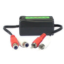 Car Auto Home Stereos Mini Ground Loop Isolator Noise Reduction Filter T3W2