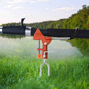 Aluminium Alloy Fishing Rod Bracket Adjustable Handle Fishing Holder Tackle