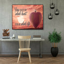 Full Round Drill 5D DIY Diamond Painting Heart Embroidery Cross Stitch Set