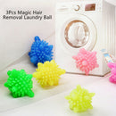 3pcs Magic Hair Removal Laundry Cleaning Ball Clothes Reusable Washing MachiFT