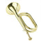 Cavalry Trumpet Marching Bugle Horn Mini Brass Instrument