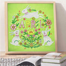5D DIY Special Shaped Diamond Painting April Embroidery Cross Stitch Mosaic Kit