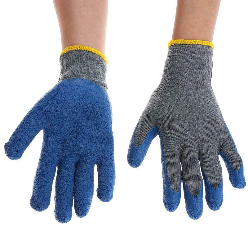 Latex Gloves Worker Driver Builder Gardening Labor Protective Safety Mitten
