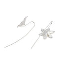 New Fashion Long Tassel Earrings Bohemian Flower Statement Drop Dangle Earrings