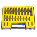 150x 0.4mm-3.2mm Twist Drill Bit Kit Set HSS Micro Number Fractional Precis3C