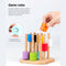 Early Education Column Blocks Puzzle Shapes Stacking Enlightenment Toys