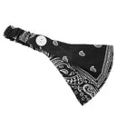 Men Women Elastic Button Headbands Hair Accessories Yoga Sports Head Wrap Daily