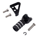 1Set Black Motorcycle Brake Pedal Pad w/ Gear Shift Lever for  RC125/200/390