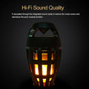 2In1 Flame Atmosphere Lamp Light Bluetooth Speaker Portable Wireless Stereo