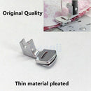 Shirring Gathering Sewing Machine Ruffle Presser Foot Sewing Low U5W7 Tool Z2R1
