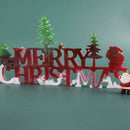 Silicone Cake Mold Merry Christmas Fondant Cake Decorating alphabet Tool Kitchen