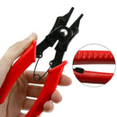1Set 4 IN 1 multifunctional snap ring pliers tools crimp tool circlip pliers â„–[