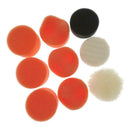 9pcs 2" Auto Car Polish Wax Foam Sponge Pad Polisher Buffer Pad Kit Set