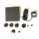 Solar Fountain Water Pump Panel Garden Pond Pool Submersible Watering Kit L3M2