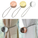 Curtain Tiebacks Clips Drape Holdbacks Drapery Wire Holder Home Window Decor