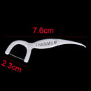 100Pcs/Pack Sticks Health Tooth Clean Picks Dental Floss Flosser Toothpicks Ew