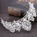 Princess Austrian Bridal Crystal Wedding Hair Tiara Crown Prom Veil Headband Hot