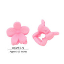 50 PCS Kids Baby Plastic Girls Hairpins Mini Claw Hair Clips Clamp FlowerNTME