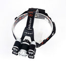 T6+4 XPE 2400LM Fixed Focus Searchlight USB Charging Outdoor 5 LED Headlamp