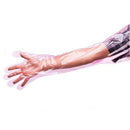 50pcs Veterinary Insemination Rectal Gloves Long Full Arm 86x26.5cm Red