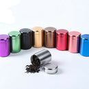 Aluminum Sugar Coffee Tea Tin Jar Candy Sealed Can Gift Box Green