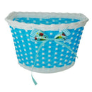 Bike Flowery Front Basket Bicycle Cycle Shopping Stabilizers Children Kids