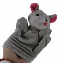 Grey Mouse Hand Puppet Finger Puppets Z8F8