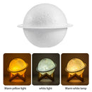 8W USB Planet Air Humidifier Moisturizer Ultrasonic Air Diffuser w/LED Lamp