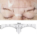 10x Tattoo Accesories Disposable Microblading Makeup Brow Eyebrow Guide Ruler ï¼D
