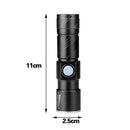 Super Bright Led Police Flashlight Camp Light Lamp New Powerful Zoomable L6 X9G9