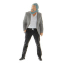 2Pcs 1/64 Mini Street Scenes People Street Park Garden Layout Diorama Decor