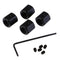 4Pcs/set Universal Car Wheel Tire Valve Cap Anti-theft Valve Cover P SE