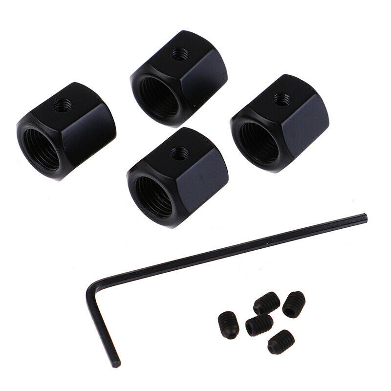 4Pcs/set Universal Car Wheel Tire Valve Cap Anti-theft Valve Cover P SE