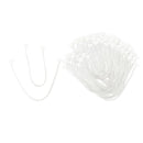 100Pieces Elastic Stretch Cord for Clothes Dress Sport Pant Sewing Trimming