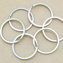 Bulk 10pcs Metal Key Holder Split Rings Keyring Keychain Accessories 25mm