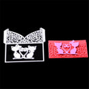 Cat Greeting Card Metal Cutting Dies Stencils For Scrapbooking DIY AlbumDecor OZ