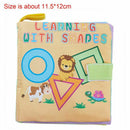 Soft Baby Cloth Book Early Educational Newborn Crib Toys for 0-36 Months In T8F2