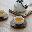 1Pcs Durable Walnut Wood Coasters Placemats Decor Heat Resistant Drink Mat