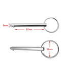 2pcs 316 Stainless Steel Quick Release Pin 5/16" For Boat Top Deck Hinge