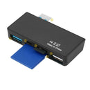 High Speed USB 3.0 Transport HUB Adapter/Card Reader for Surface Pro