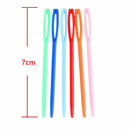 20pcs Plastic Hand Sewing Yarn Darning Tapestry Needles Craft DIY Tool-7cm/ O0A7
